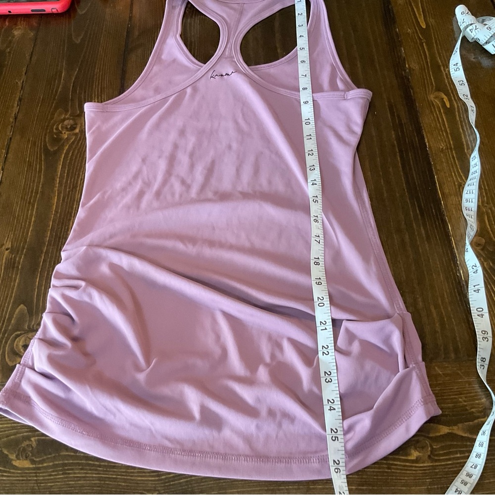 Karma Lavender Racerback Top - Picture 4 of 6